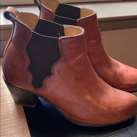 FRYE Jackie Gore Stitching Horse boots - Picture 4 of 4